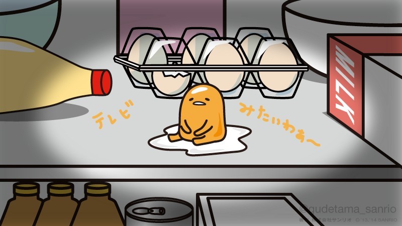 Gudetama - mascote japonês do ovo