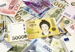 Won - the currency of south korea