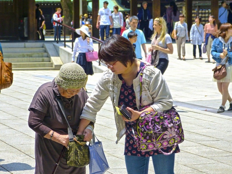 การดูแลผู้สูงอายุ - การดูแลผู้สูงอายุในญี่ปุ่น