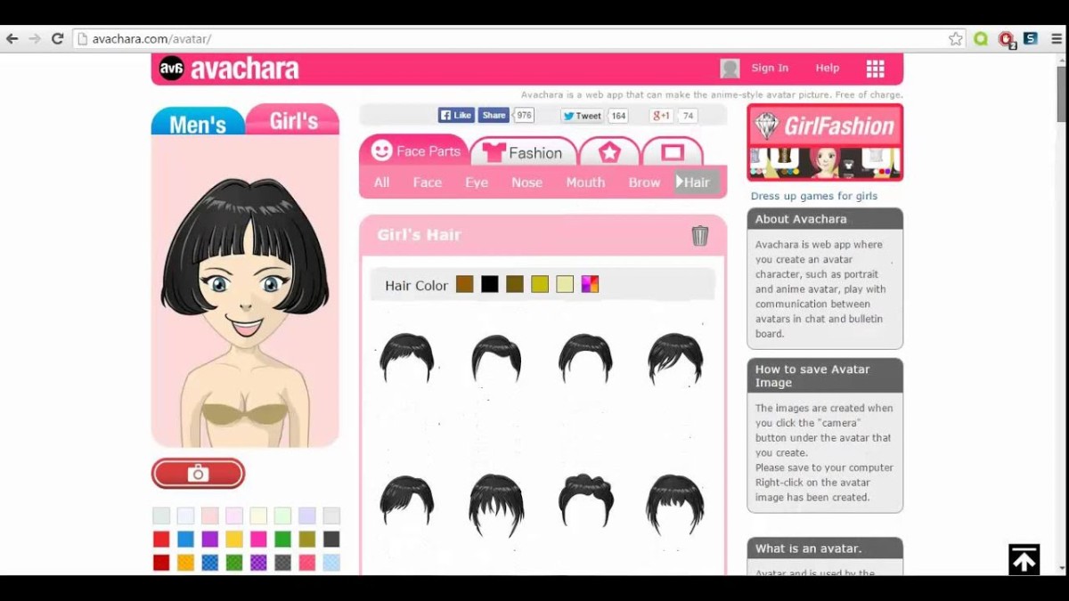 10 websites to create anime and avatar characters