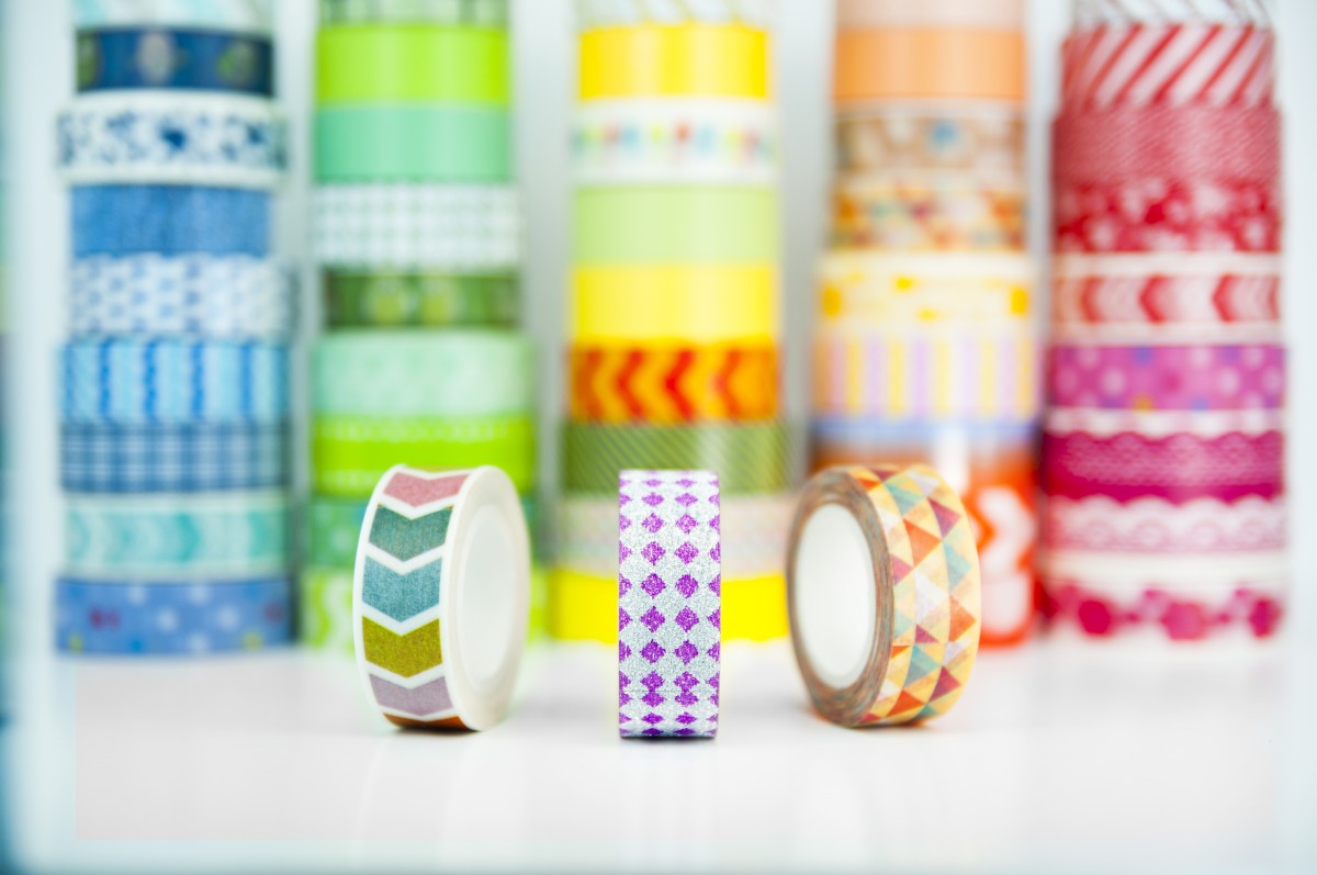 Poznaj niesamowitą japońską taśmę washi tape