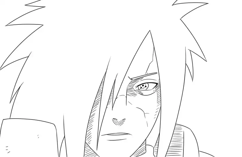 How to draw Madara Uchiha | Madara Easy Step by step : Tutorial - YouTube