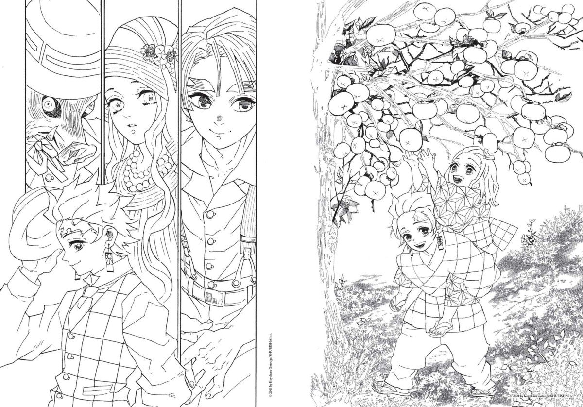 - dibujos de kimetsu no yaiba | Página para colorear de Demon Slayer para imprimir descargar