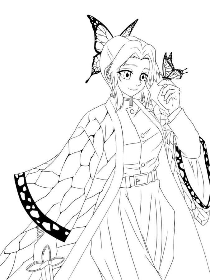 Desenhos de Kimetsu no Yaiba, Demon Slayer para Colorir, baixar e imprimir