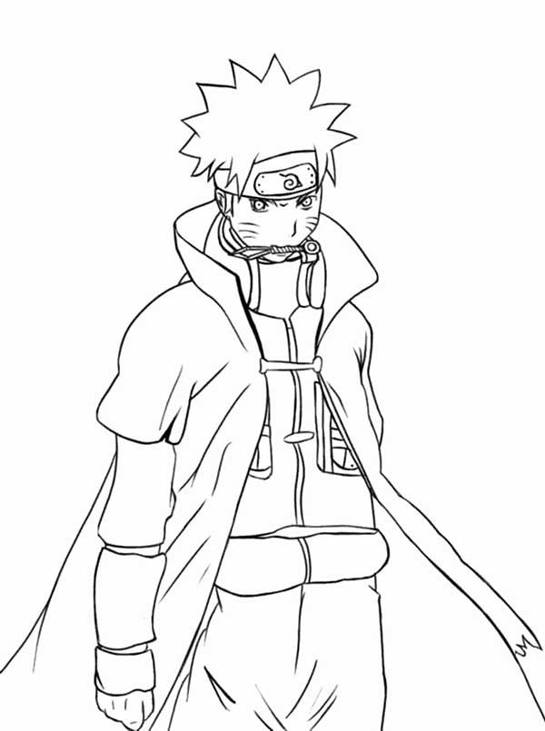 Anime Boruto Para Colorir - Imprimir