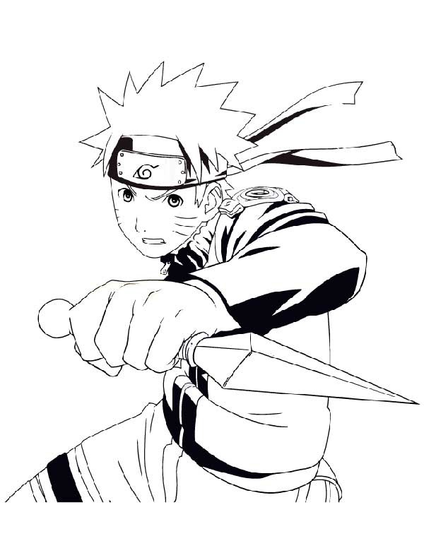 20 Desenhos do Naruto para Colorir e Imprimir - Online Cursos Gratuitos