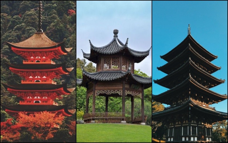 - japanischer Turm - was ist eine Pagode?