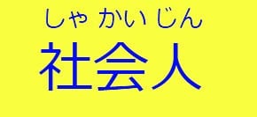 Shakaijin - shakaijin – 3 possible translations for a controversial word