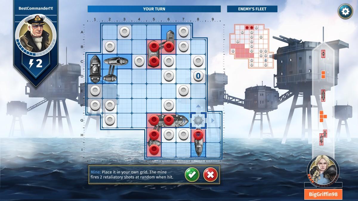 25の戦艦と海戦ゲーム
