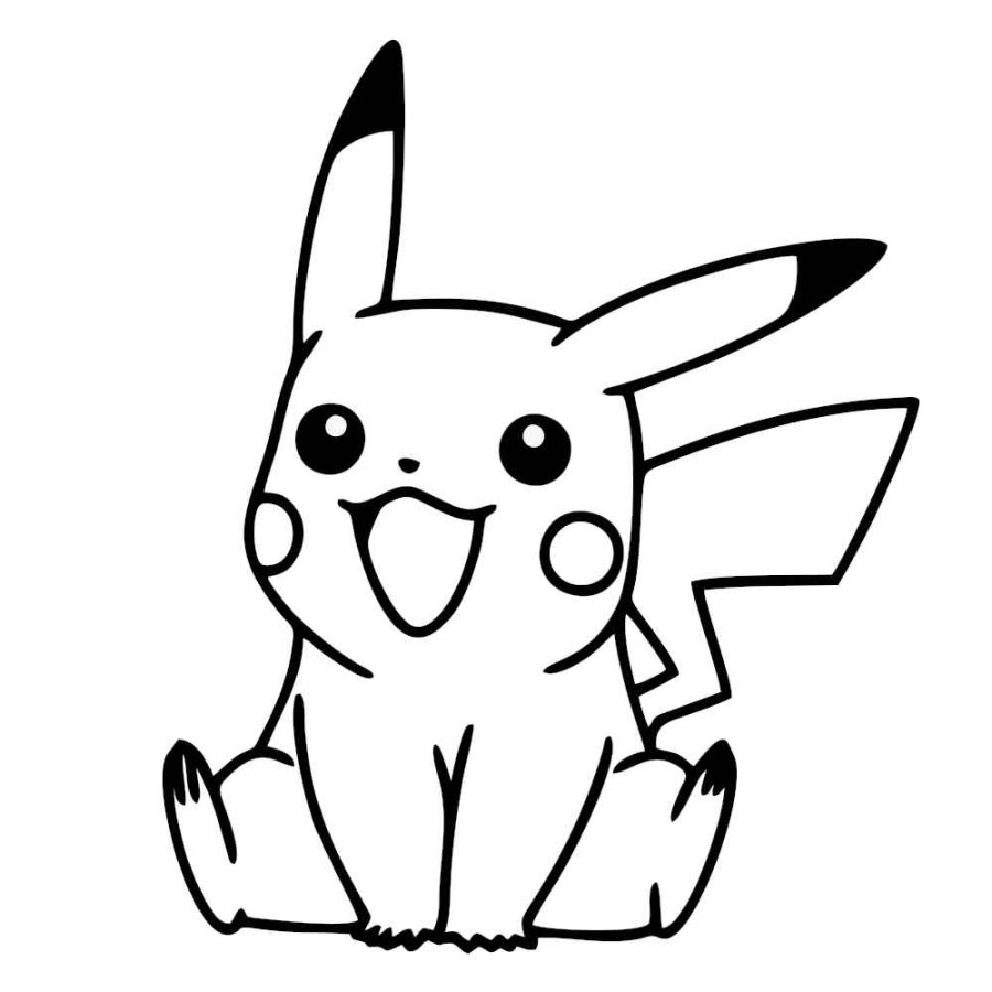 - pokemon coloring pages, download and print