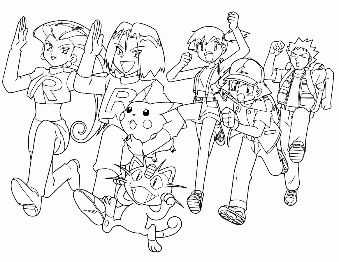 - desenhos do pokemon para colorir, baixar e imprimir