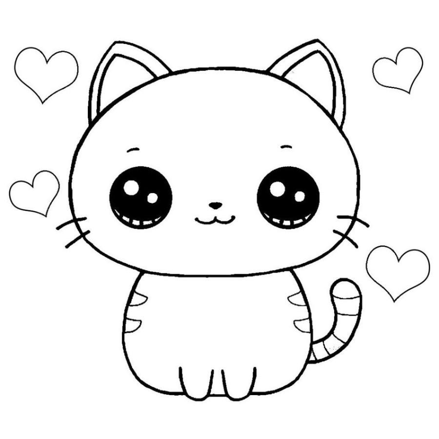 The best kawaii coloring pages