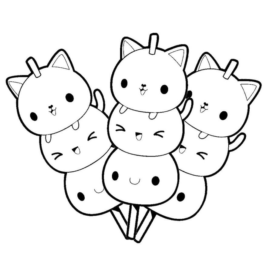 Desenhos para colorir de kawaii para imprimir - Kawaii - Just