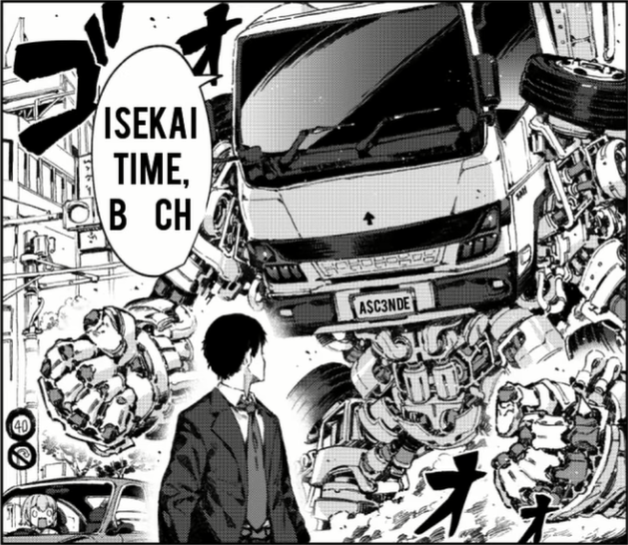 Karakter anime terbunuh oleh truk-kun