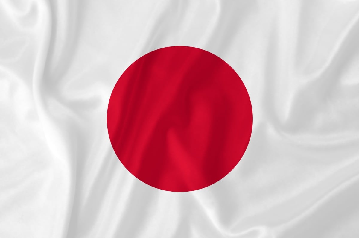 Hình ảnh của cờ Nhật Bản
