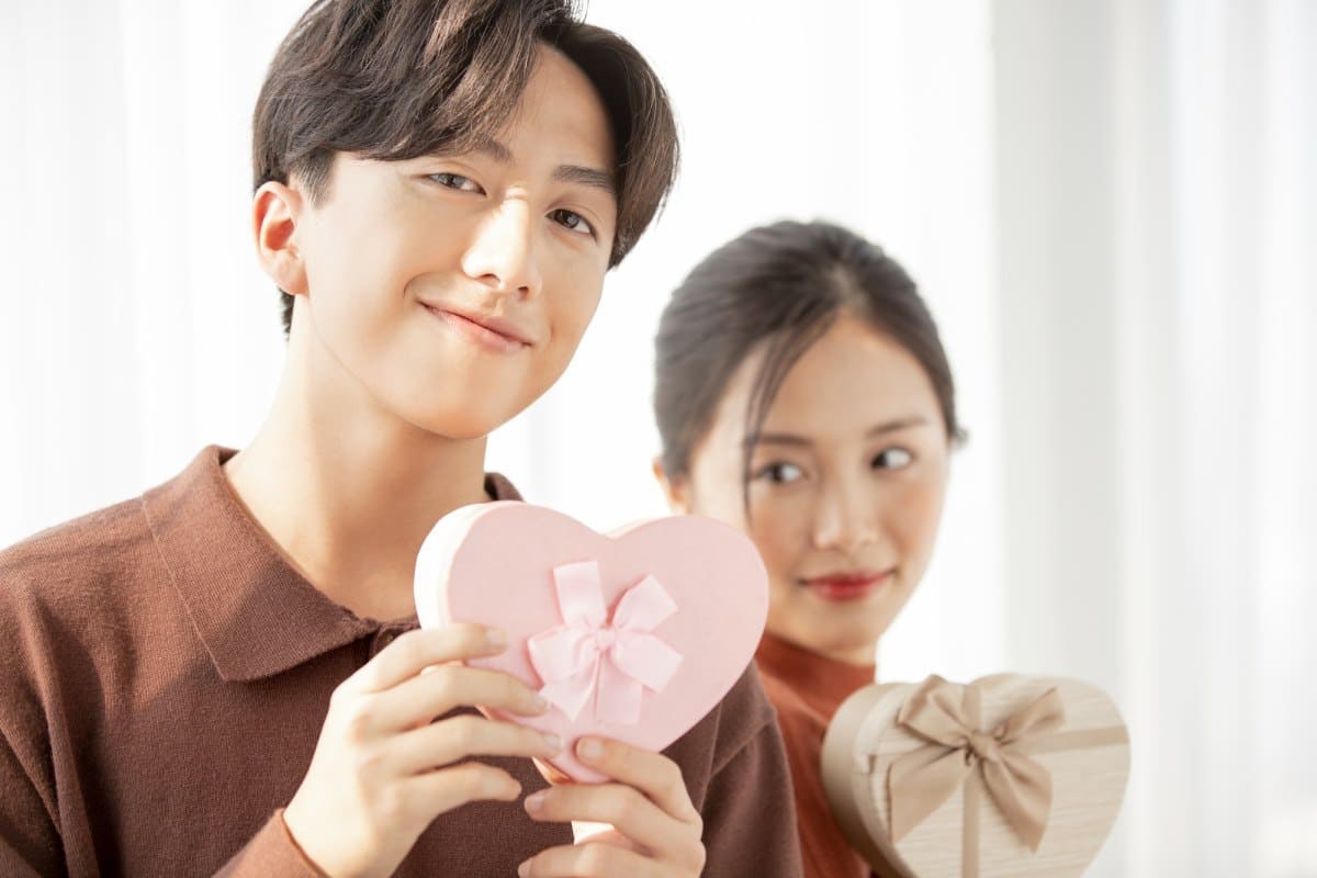 Valentinstag und weißer Tag - Valentinstag in Japan