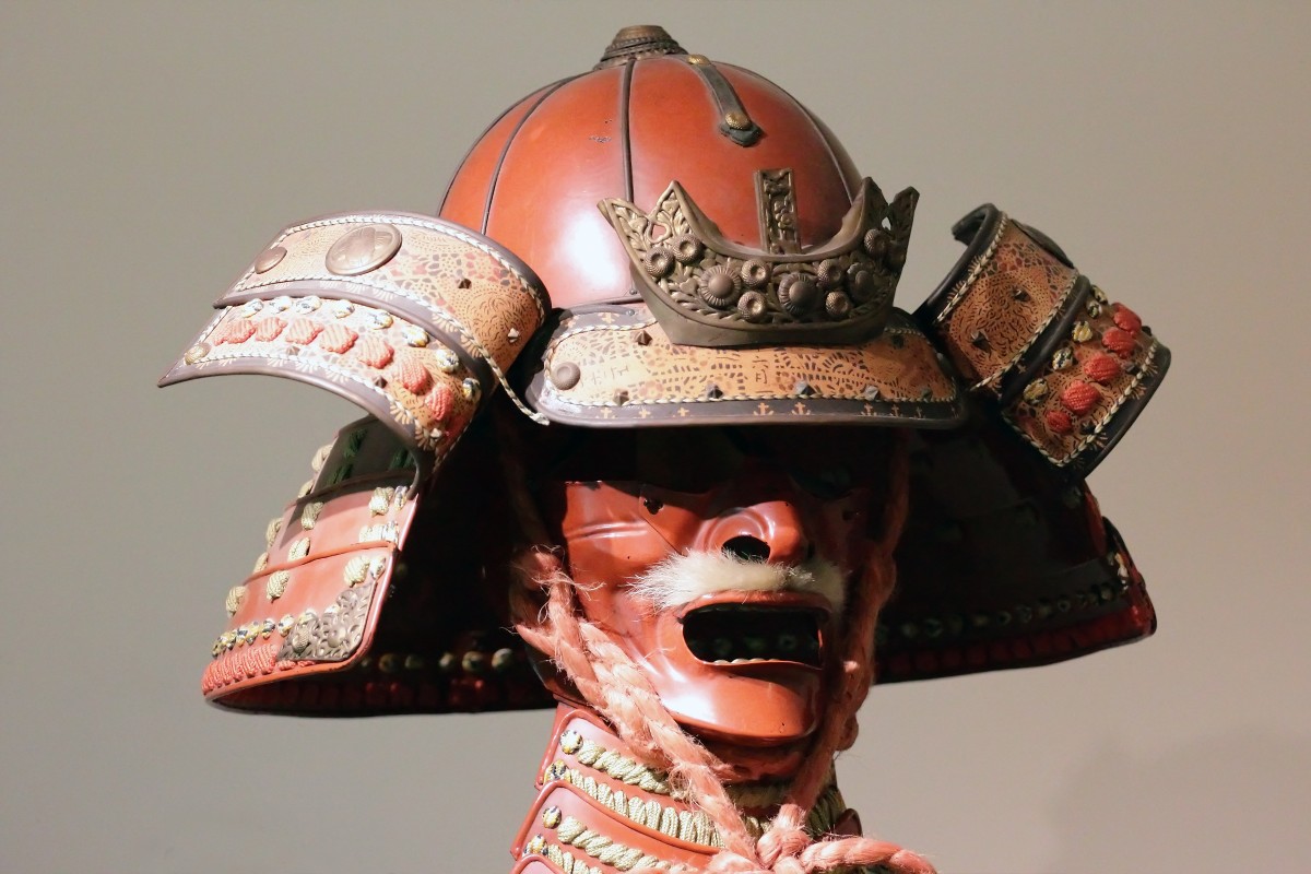 masque de samouraï japonais