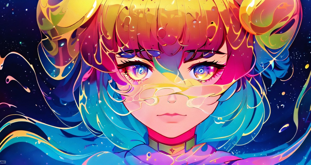 Atomic Anime Girl  AI Generated Artwork  NightCafe Creator