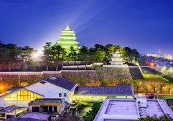Kastil Shimabara di Jepang