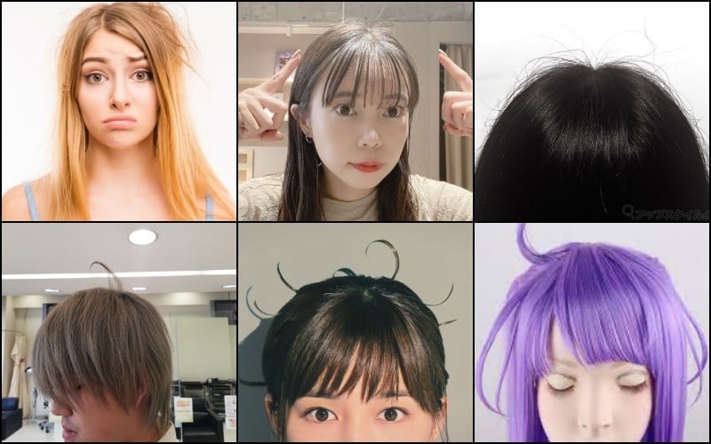 Ahoge - understand the meaning of this hair style