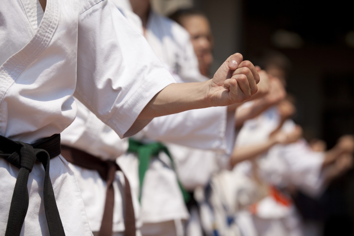 allenamento di karate