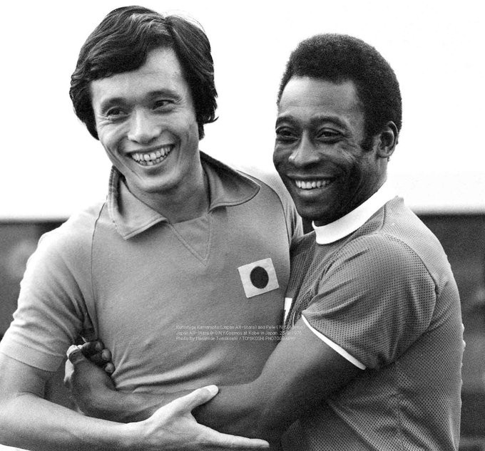 Homage - pelé in japan, the king's only match in the land of the rising sun