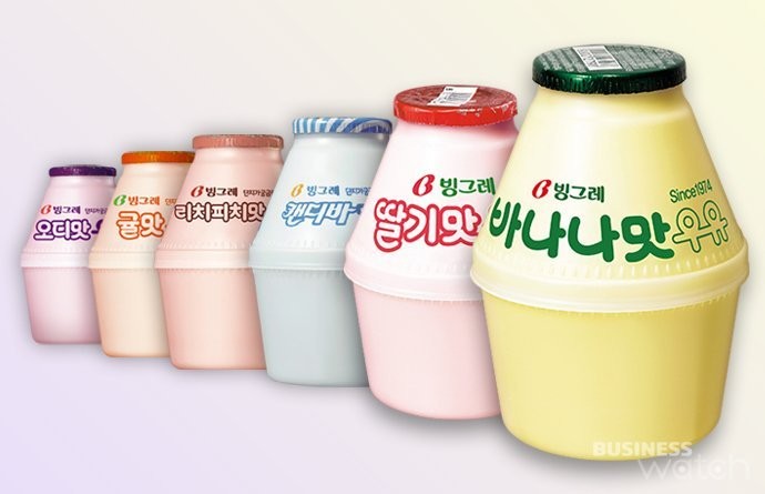 Pruebe la leche de plátano coreana