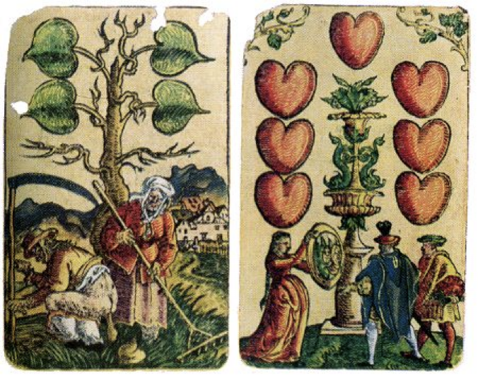 The origin of playing cards