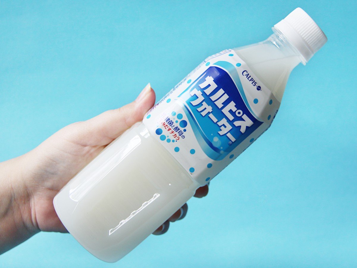Calpico e calpis - a bebida japonesa de leite fermentado