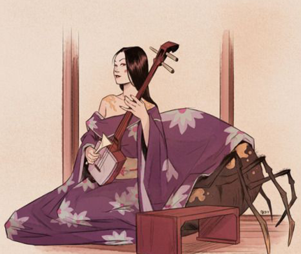 Jorogumo: a sedutora aranha-youkai do folclore japonês