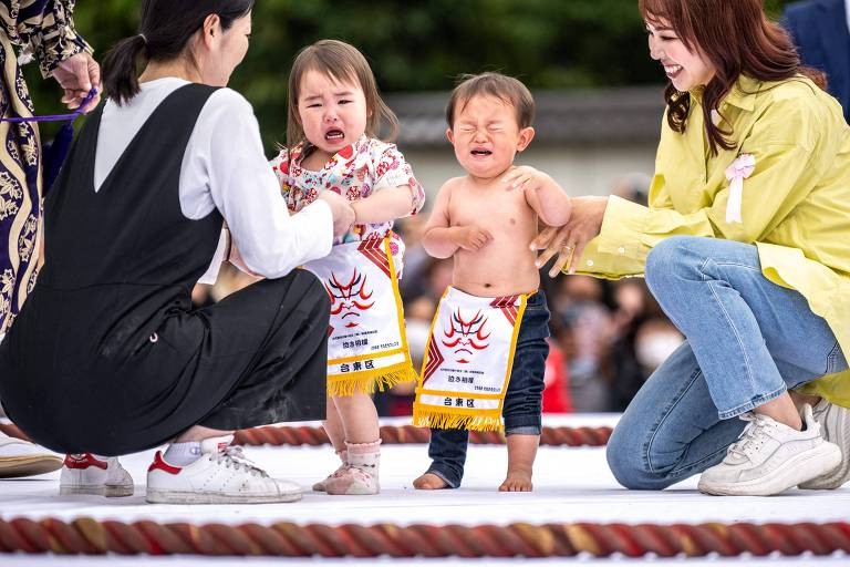 Japan veranstaltet erneut Babyschrei-Meisterschaft