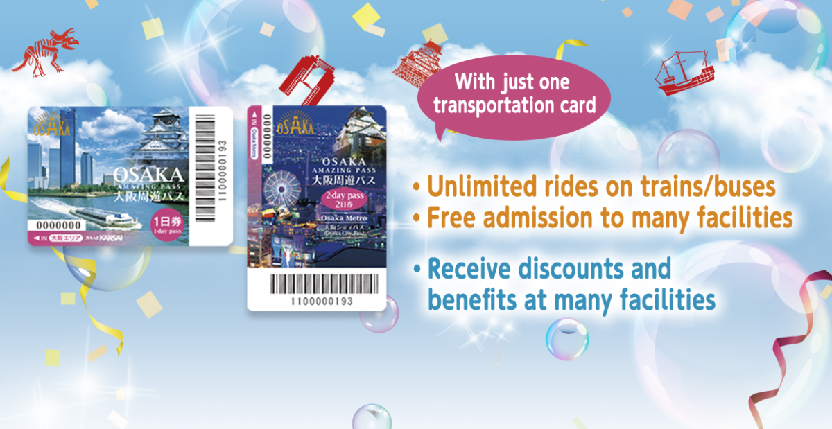 Spend less and explore more with the Osaka Amazing Pass