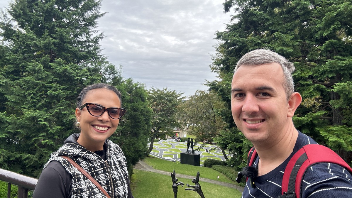 Museu a céu aberto de hakone: explorando a arte na natureza