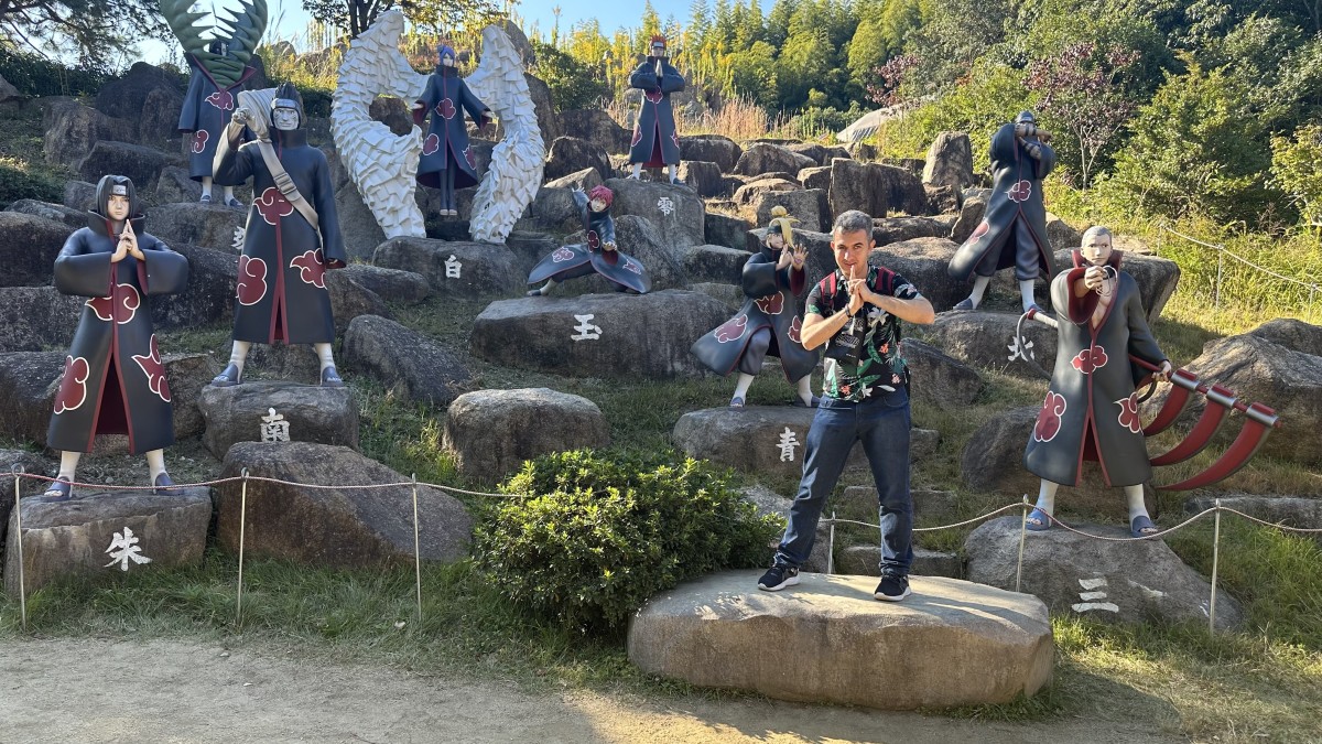 Parks mit Naruto -Themen in Japan