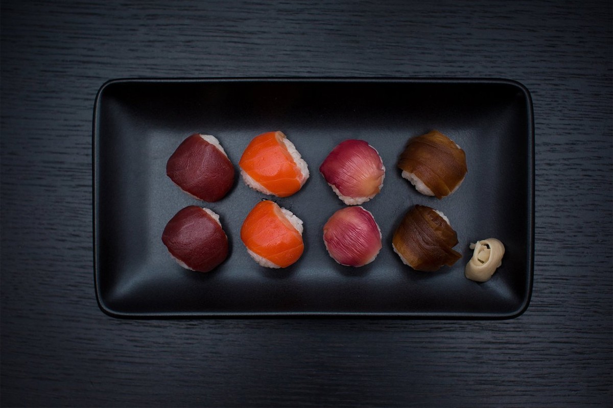 Kyoto style temari sushi