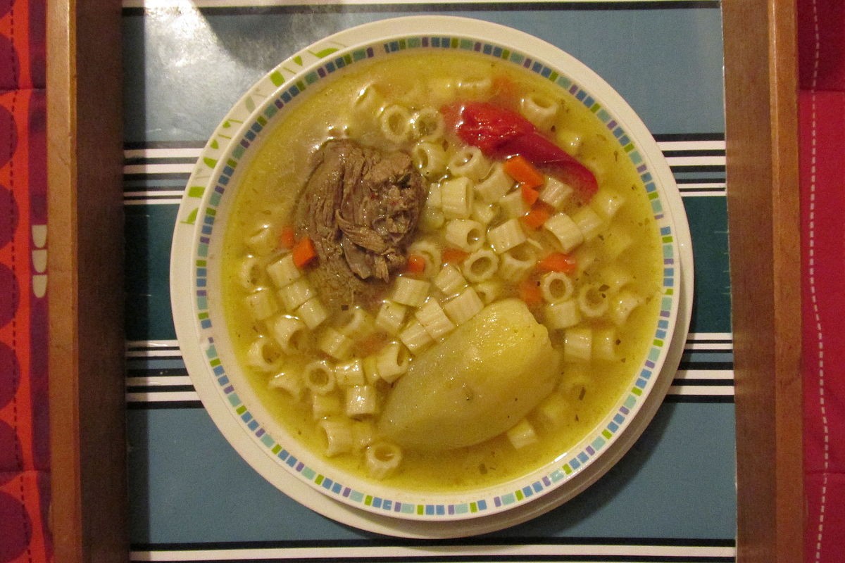 Pilznudelsuppe