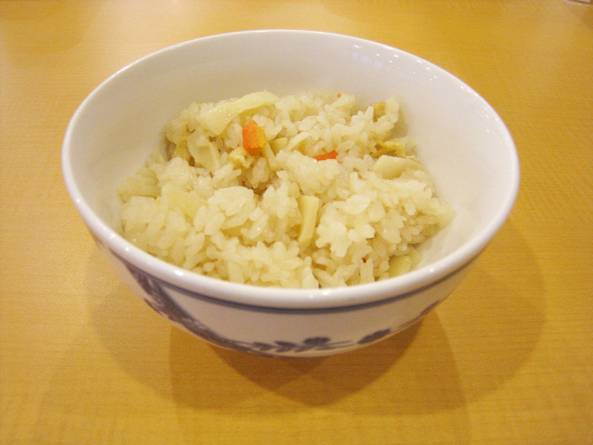 Takikomi gohan rice misto