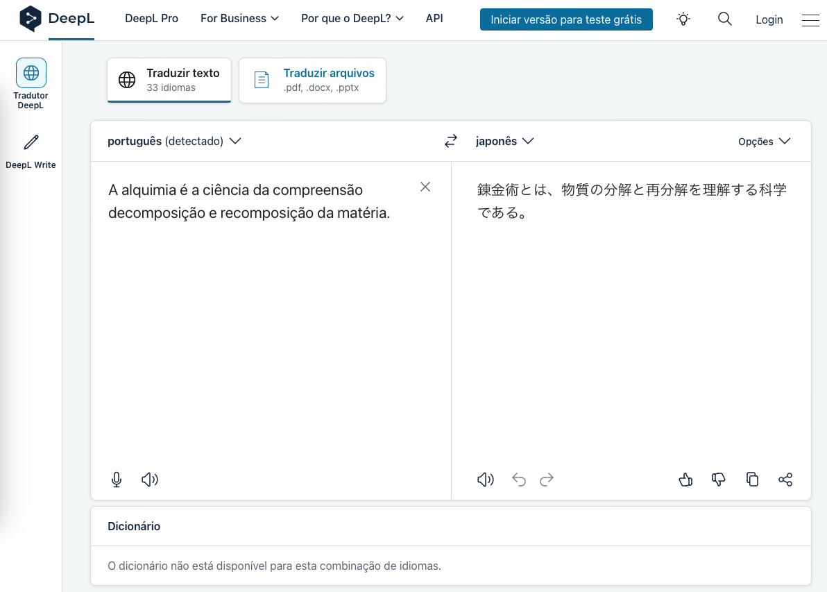 Qual o melhor tradutor de japonês?