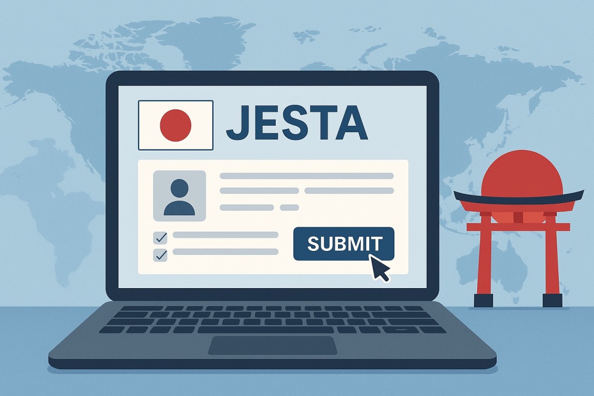 Jesta: sistema eletrônico japonês para autorização de viagem