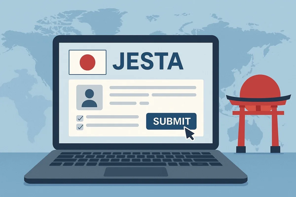 JESTA: Japanisches Elektronisches System für Reisegenehmigungen