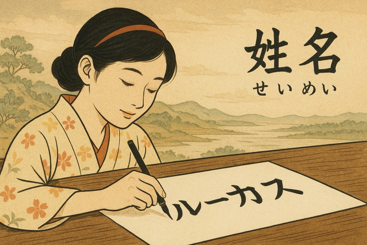 Seimei [姓名] - nome completo em japonês