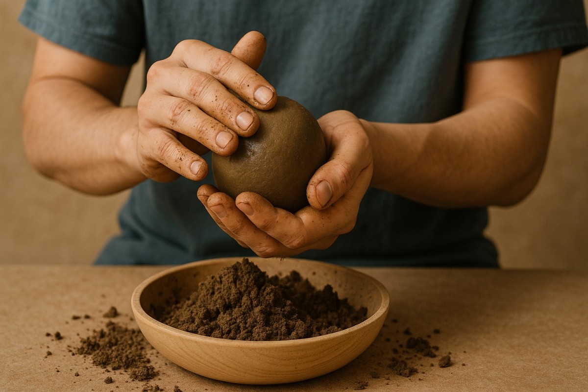 Hikaru dorodango - a arte de fazer esferas com lamas