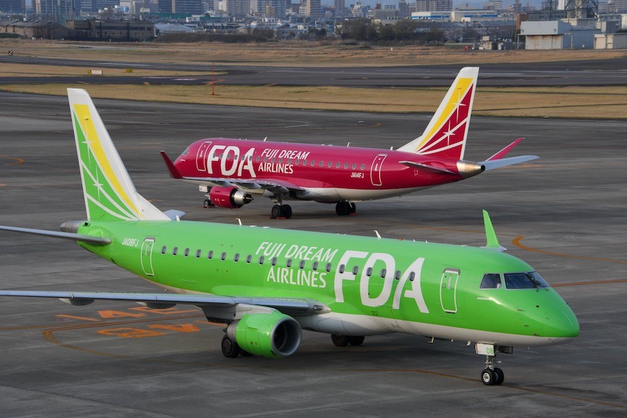 Principais companhias aéreas para voos nacionais no japão