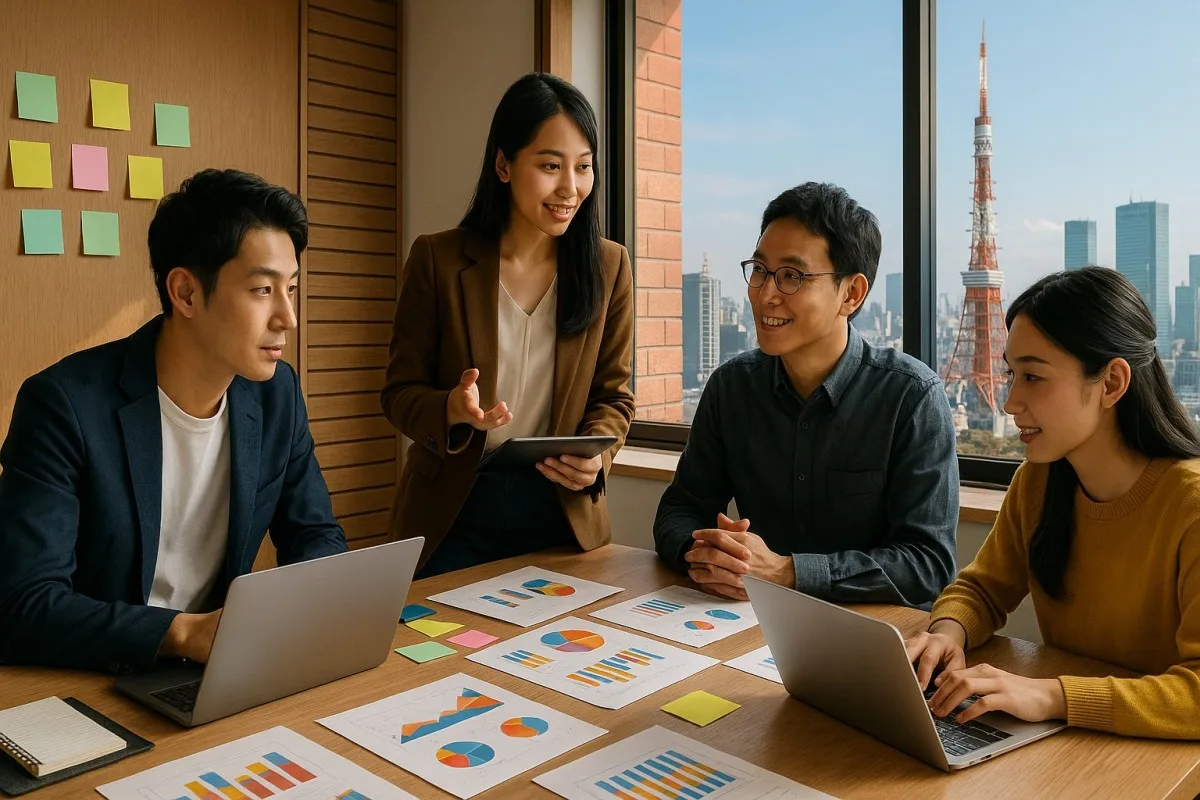 Marketingbegriffe auf Japanisch