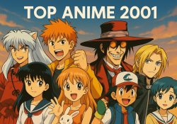 Os 20 melhores animes de 2001