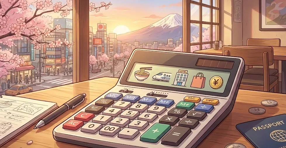 Calculadora de Viagem ao Japão